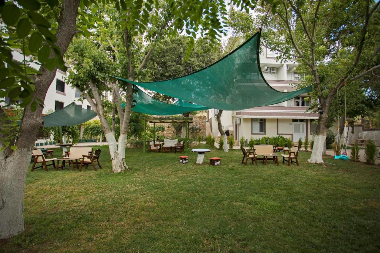 Troas Beach Hotel Tavakli Bagian luar foto