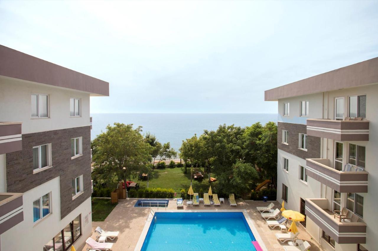 Troas Beach Hotel Tavakli Bagian luar foto