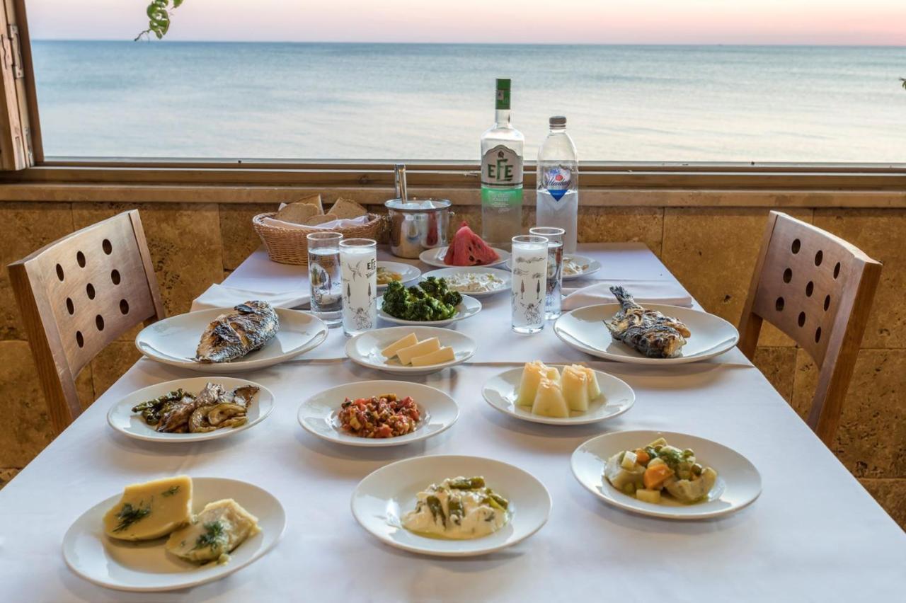 Troas Beach Hotel Tavakli Bagian luar foto